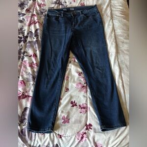 a.n.a Dark Blue Skinny Jeans